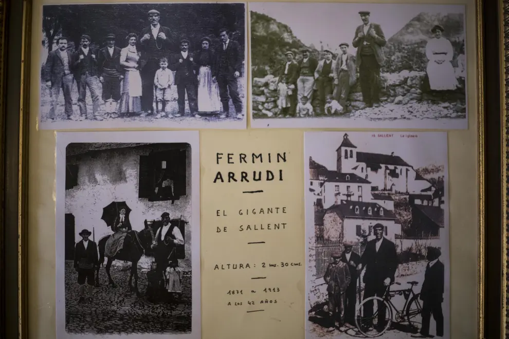 Fotos de Fermín Arrudi, el gigante de Sallent