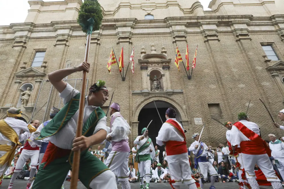 Procesión de San Lorenzo en Huesca