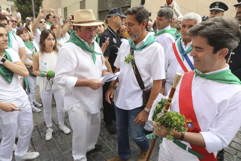 Procesión de San Lorenzo en Huesca