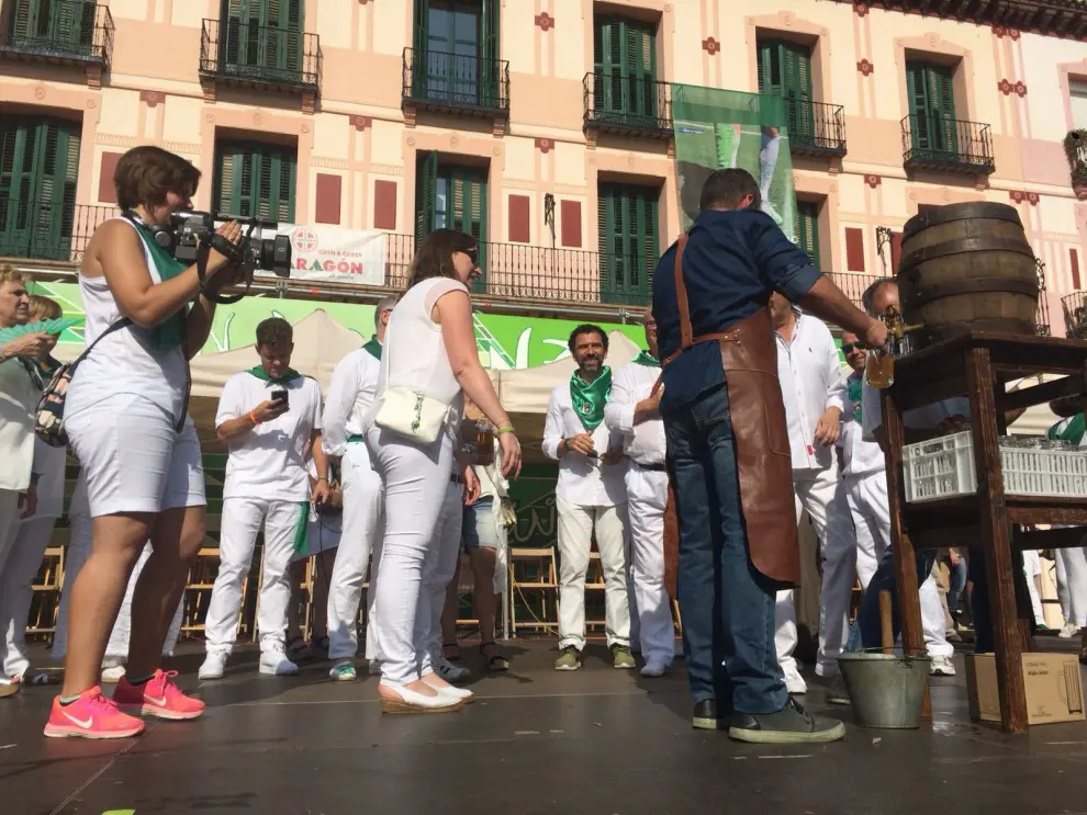 Tercer día de fiestas de San Lorenzo en Huesca