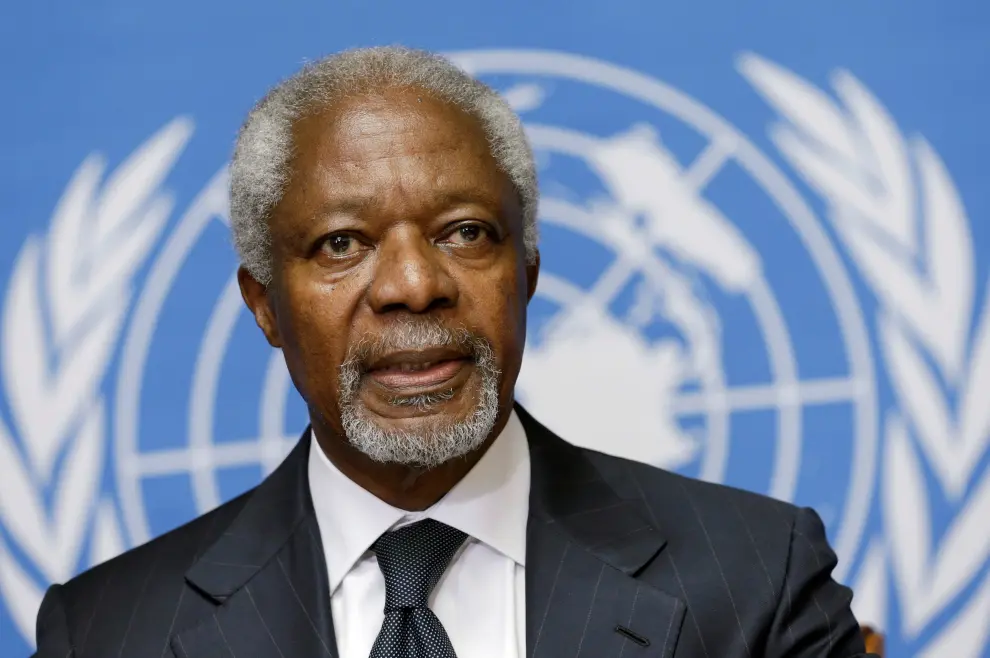 Muere Kofi Annan