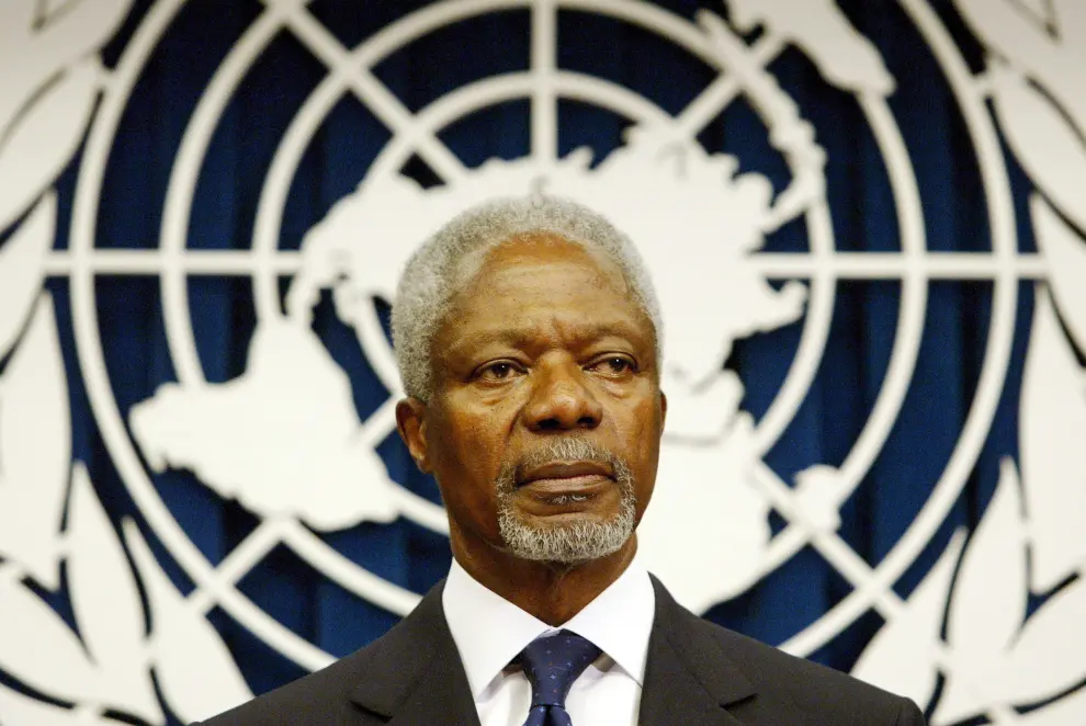 Muere Kofi Annan