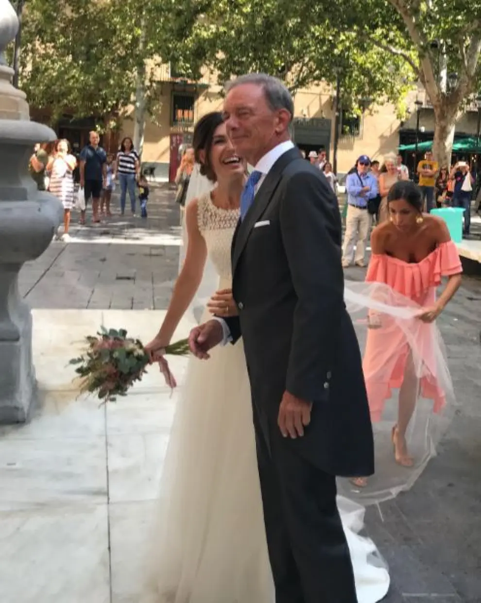 Blanca Suárez y Álvaro Arbeloa, de boda en Zaragoza