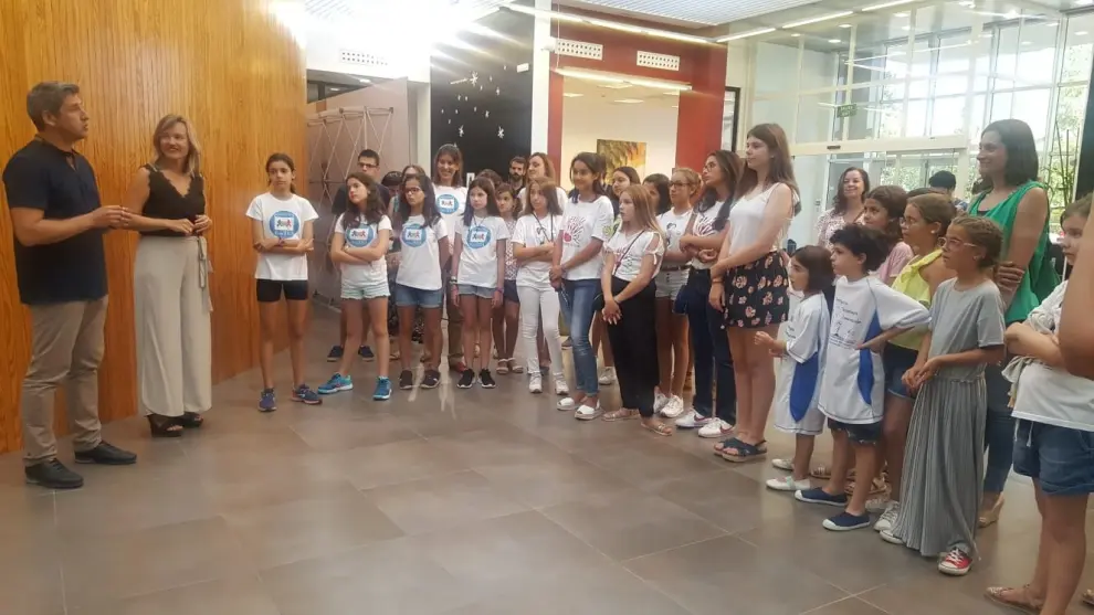 El Instituto Tecnológico de Aragón recibe la visita de las jóvenes promesas científicas