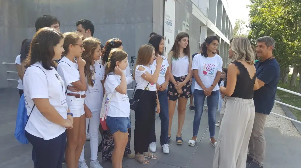 El Instituto Tecnológico de Aragón recibe la visita de las jóvenes promesas científicas