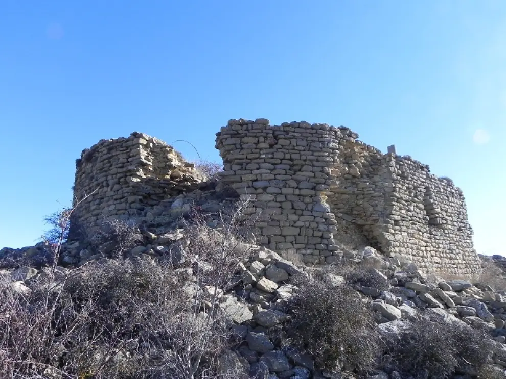 Vista de la torre del castillo