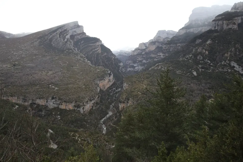 Cañón de Añisclo, Cueva y Molino de Aso. Parque Nacional de Ordesa y Monte Perdido.