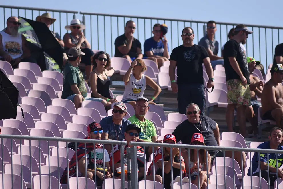 Entrenamientos en Motorland Alcañiz para el Gran Premio de Aragón de MotoGP