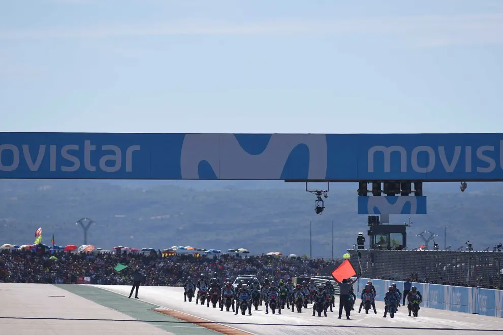 Carrera de Moto3 en Motorland.