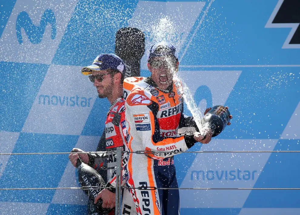Marc Márquez gana el GP Aragón de Moto GP