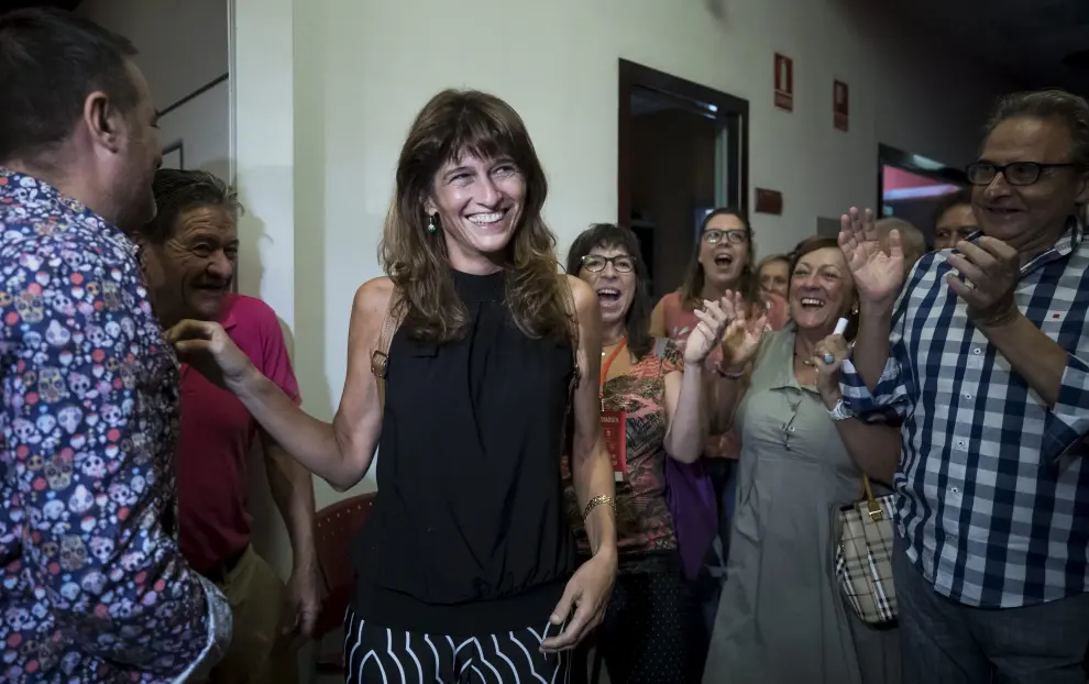 La candidata a las primarias del PSOE para la alcaldía de Zaragoza Carmen Dueso