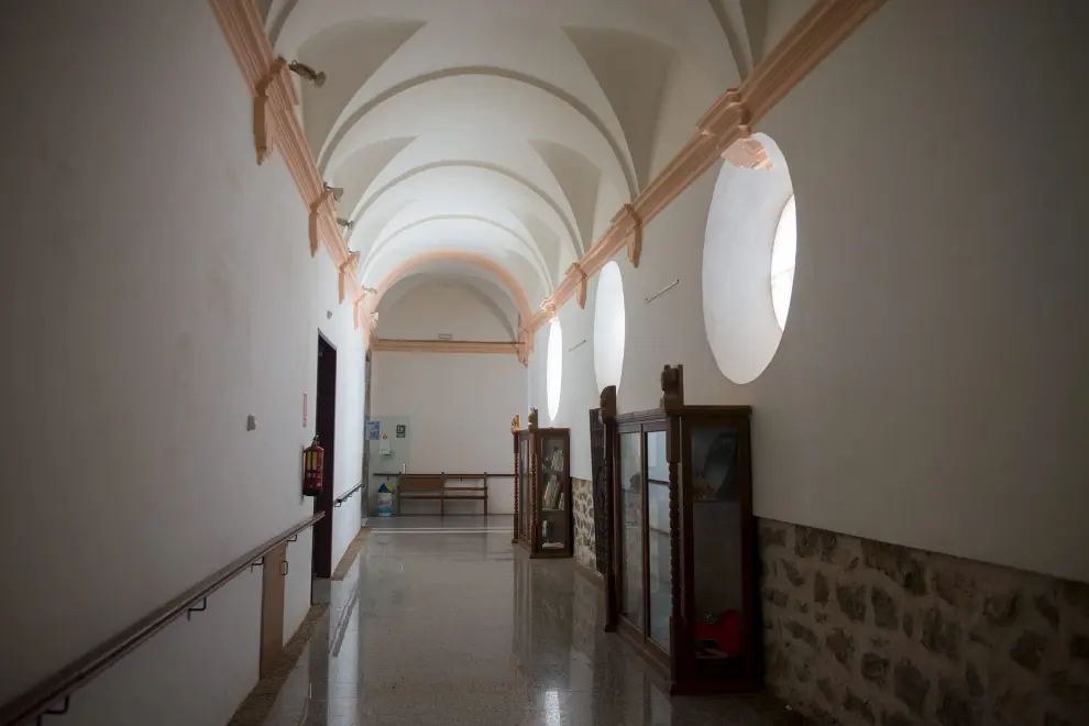 El antiguo Convento de Monjes Capuchinos en su interior. Ahora alberga un centro de día
