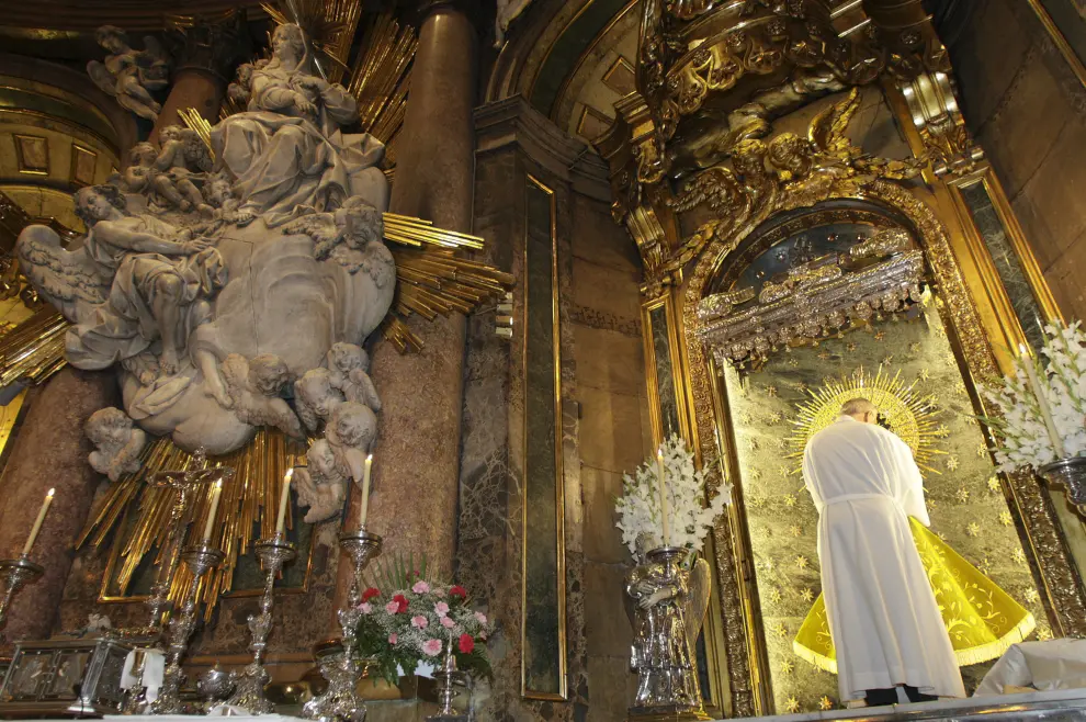 Fotografías de la Santa Capilla de la basílica de Nuestra Señora del Pilar de Zaragoza
