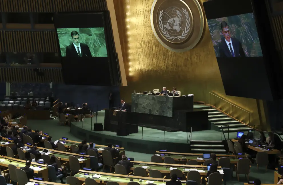 El presidente Sánchez en la ONU