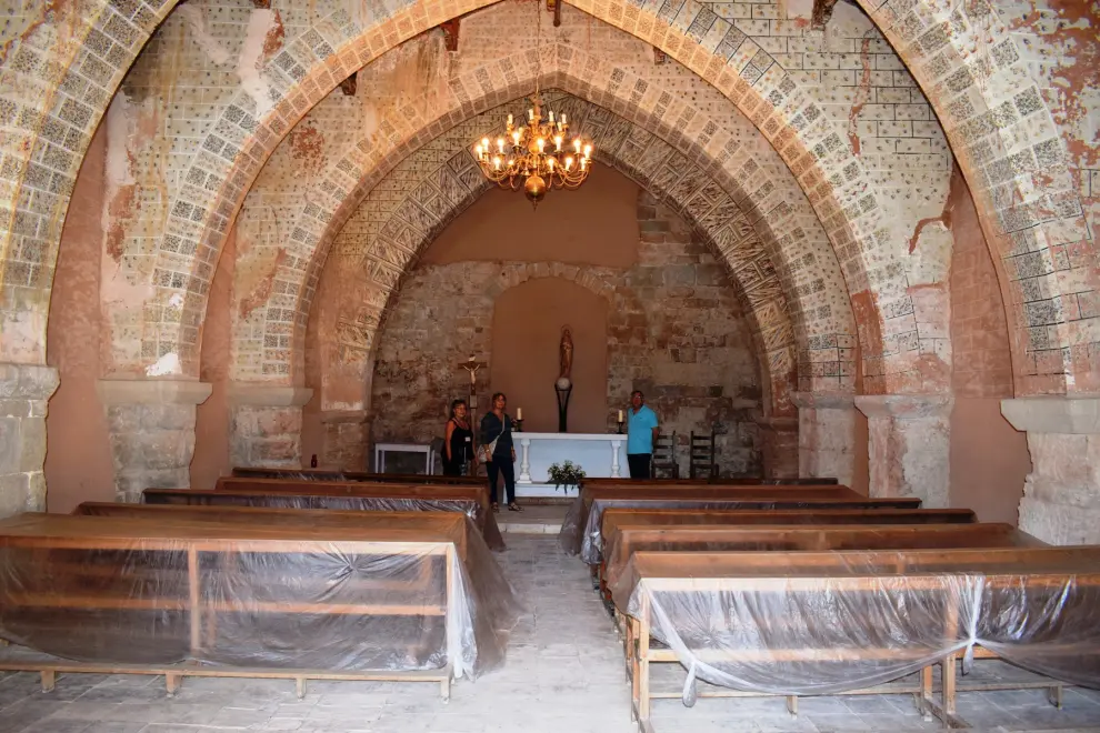Interior de la iglesia Santa María