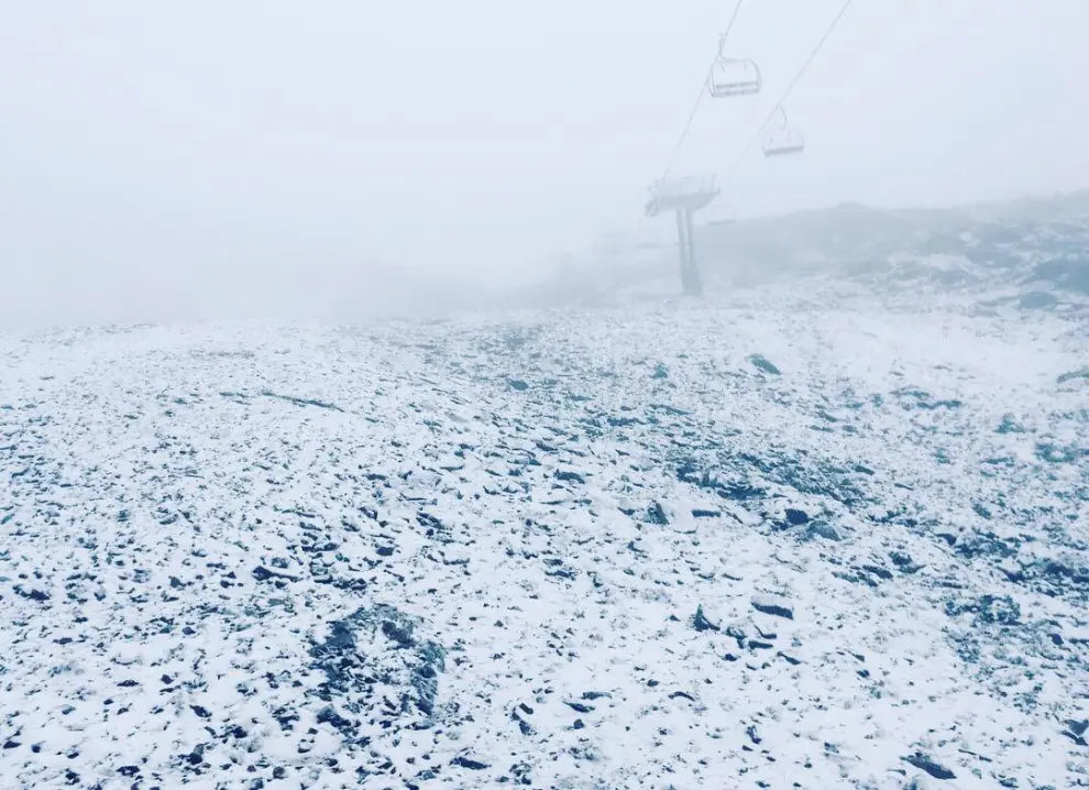 Nuevas nevadas en el Pirineo