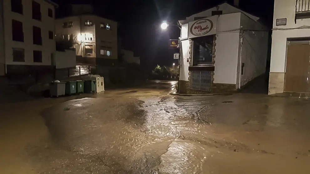 Inundaciones en Manzanera