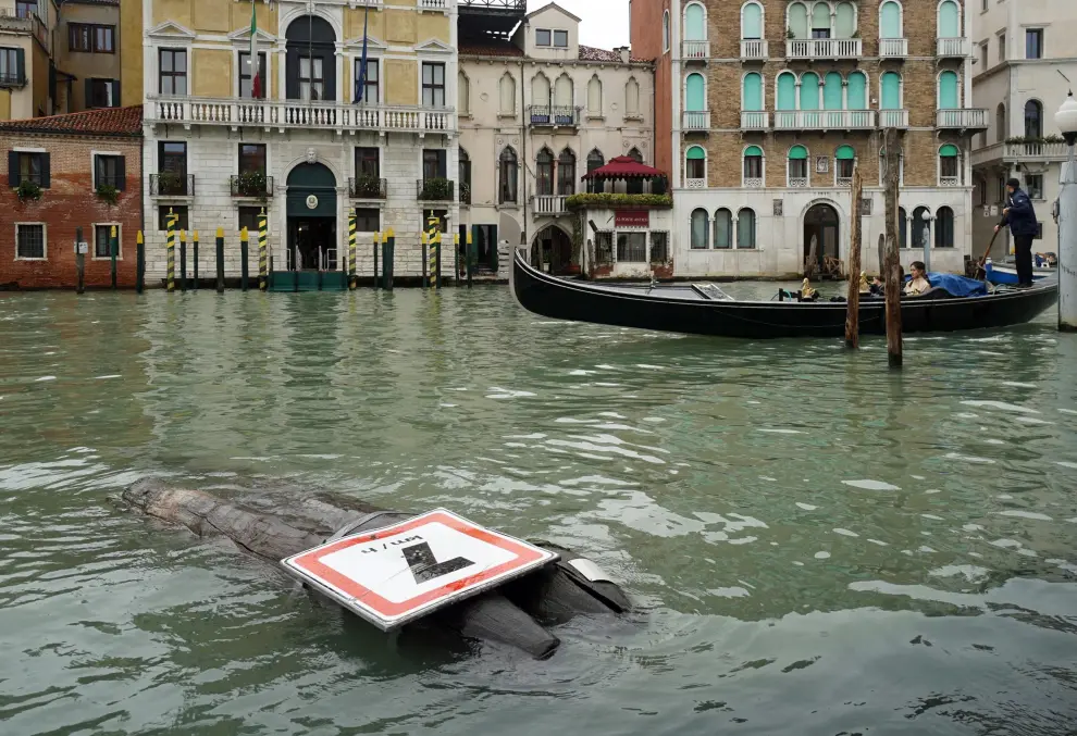 Inundaciones en Venecia.