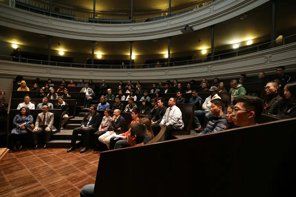 La charla tendrá lugar en el edificio Paraninfo de la Universidad de Zaragoza.
