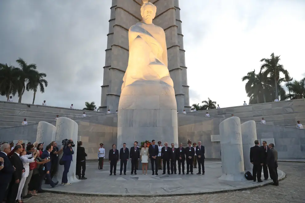 Visita de Pedro Sánchez a Cuba