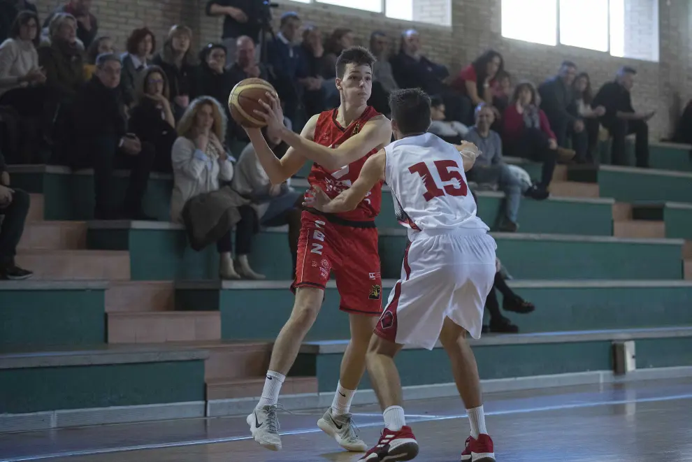 Baloncesto. Junior Masculino- Basquet Zaragoza vs. Azulejos Moncayo CBZ.