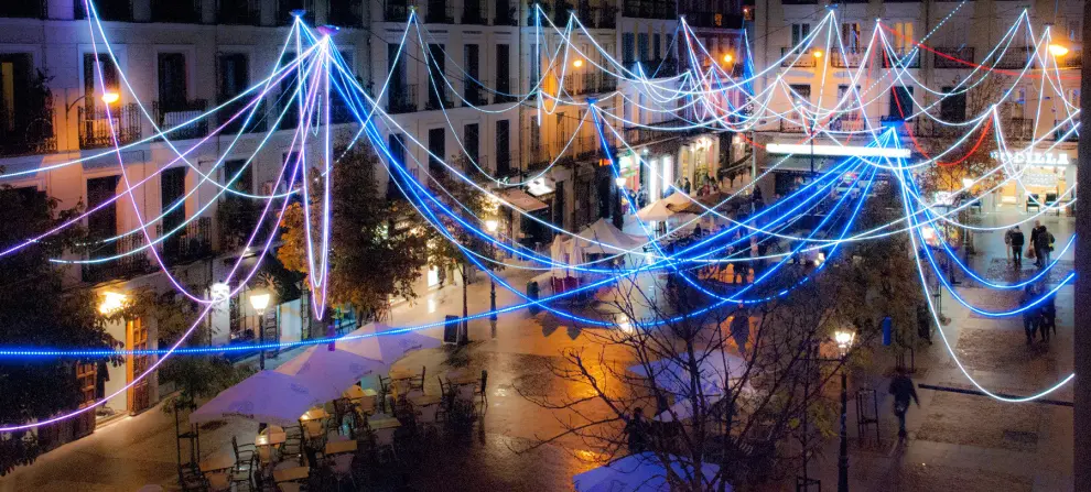 Iluminación navideña con sello aragonés en Madrid y Sant Cugat
