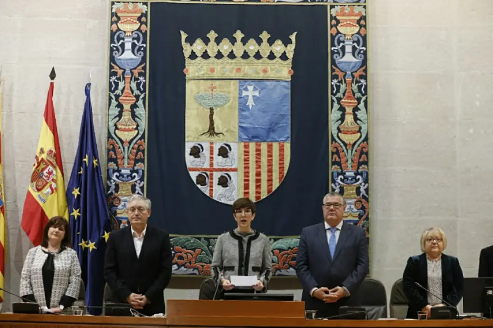 Pleno en las Cortes de Aragón