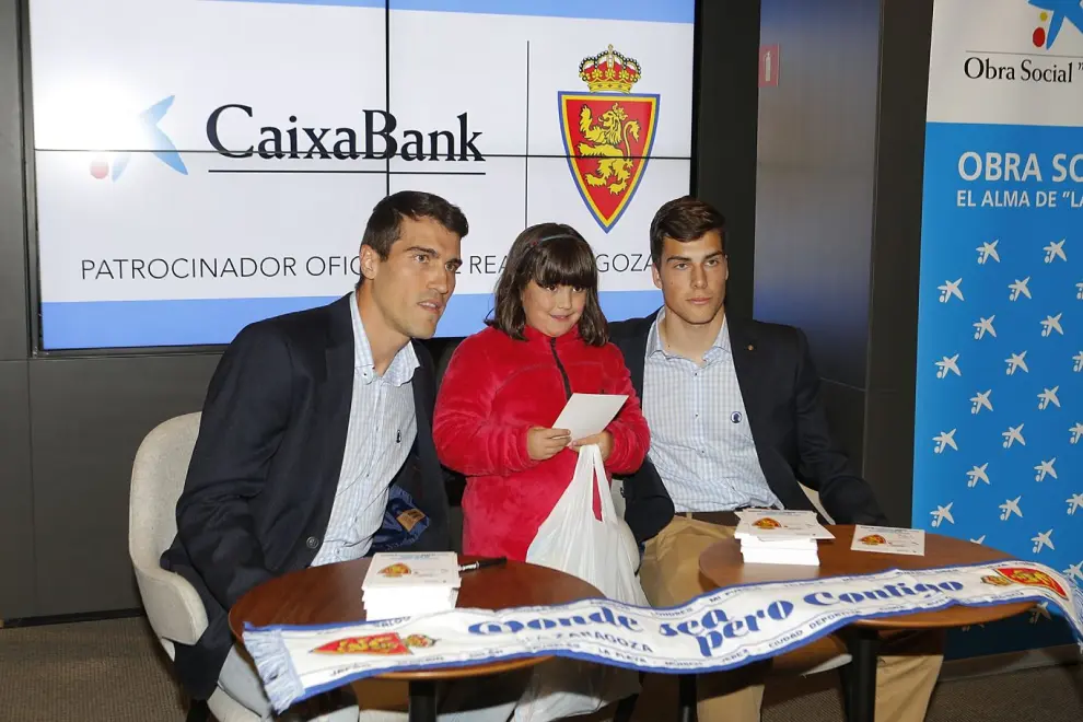 Iniciativa solidaria del Real Zaragoza y La Caixa 'Ningún niño sin juguete'