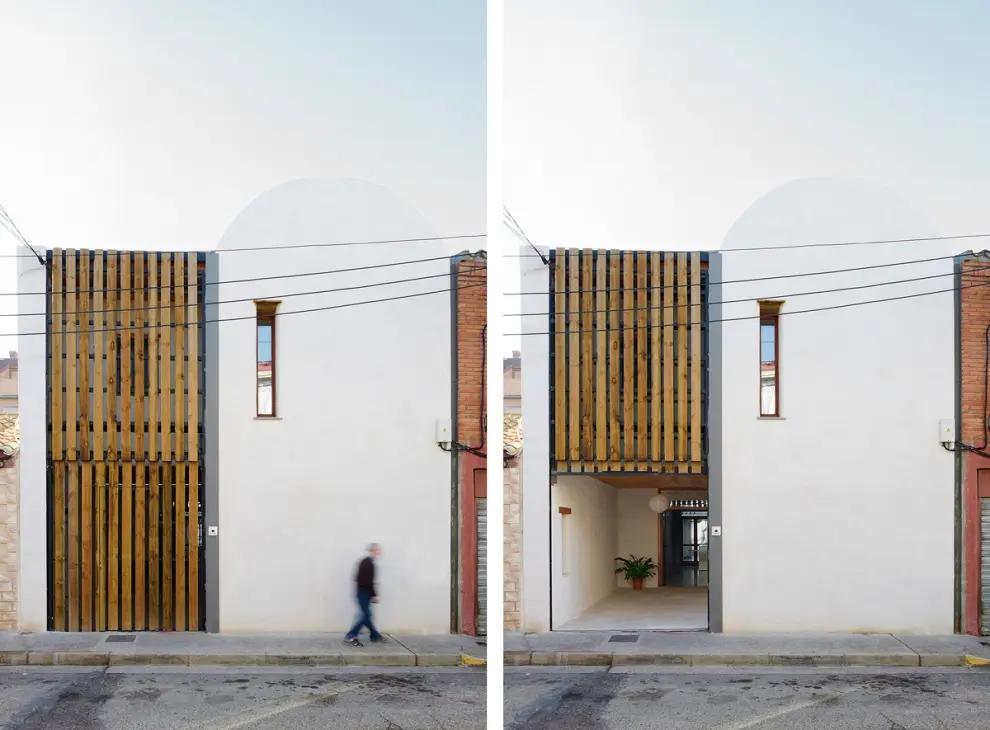 Una casa hecha de abode en el barrio de Valdefierro, Premio Nacional de Sostenibilidad