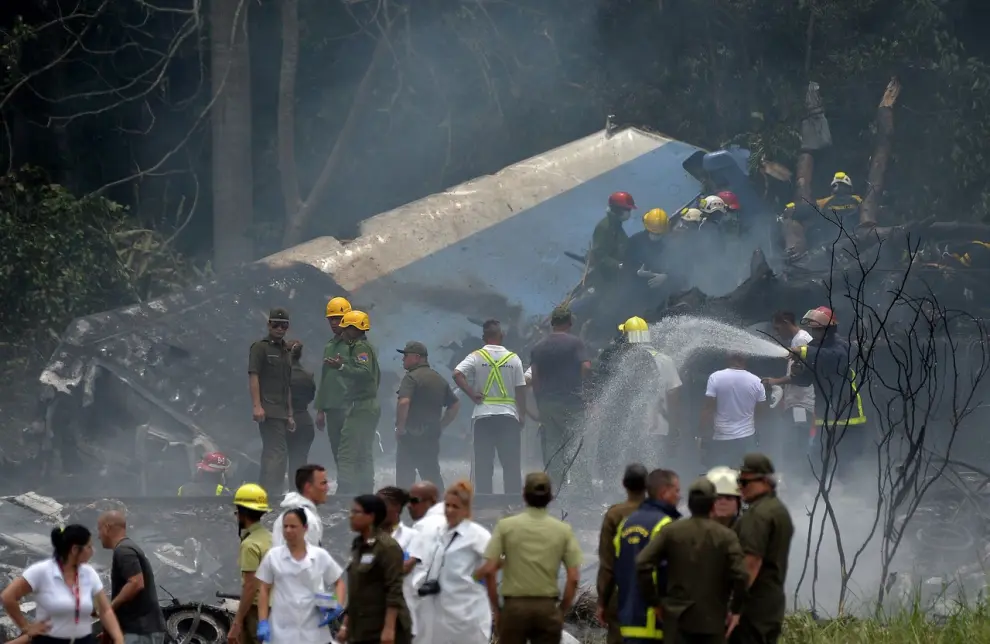 18 DE MAYO. Accidente aéreo con más de 100 víctimas en La Habana