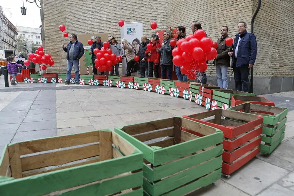 La plataforma comercial Zaragoza Centro lanza su campaña navideña