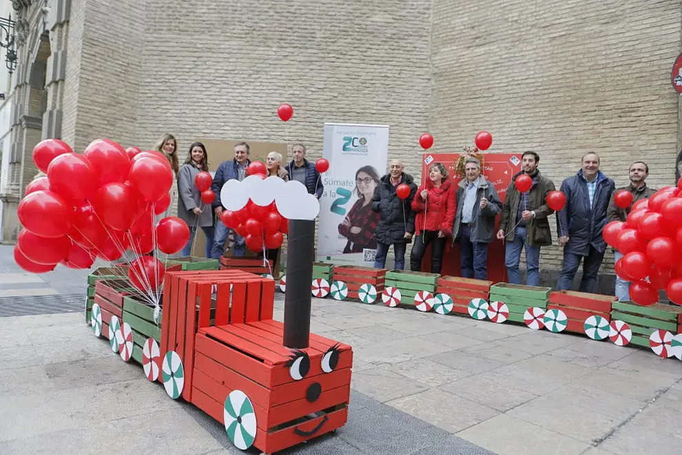 La plataforma comercial Zaragoza Centro lanza su campaña navideña