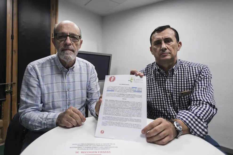 10 de noviembre. Aragón Stop Sucesiones denuncia a España ante al UE y pide eliminar e impuesto