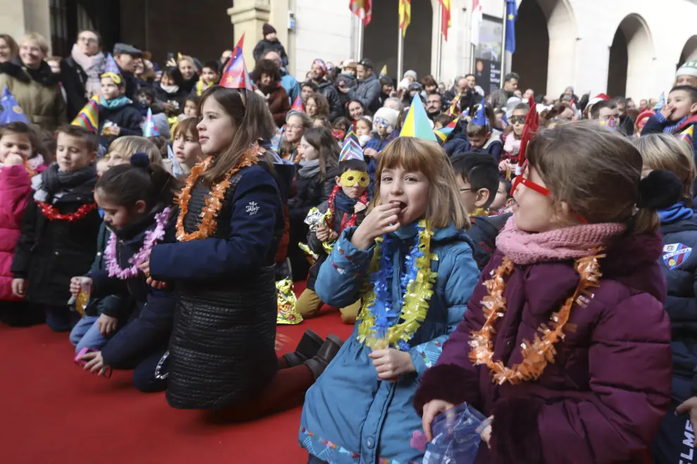 Campanadas infantiles en Huesca