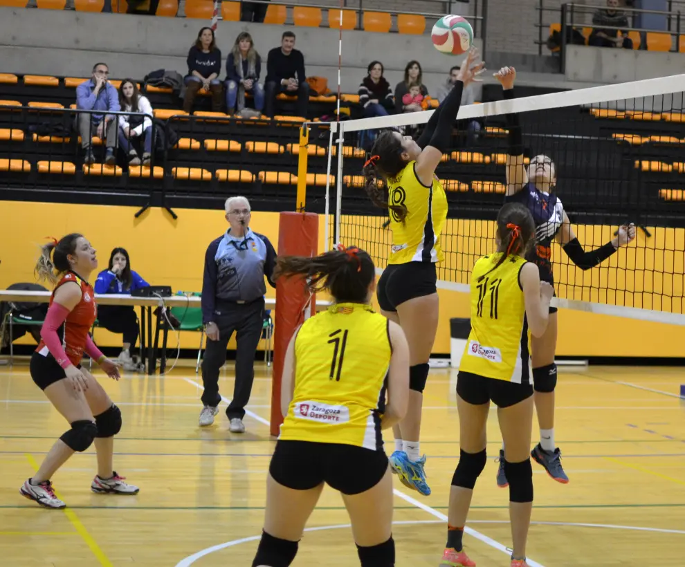 Voleibol Femenino 1ª Nacional Artemisa Zaragoza vs Monjos Pansalud