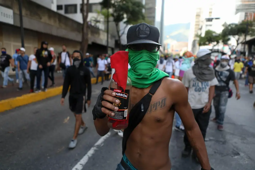 Las calles de Venezuela, latinoamerica y España se llenan de manifestantes en contra de maduro