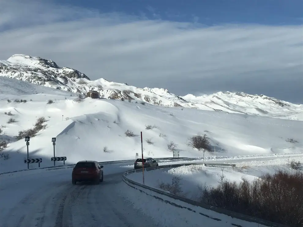 Fotos del temporal de nieve 2019 en Aragón: Jaca, Monrepós, Portalet, Balneario de Panticosa, Hecho y Ansó
