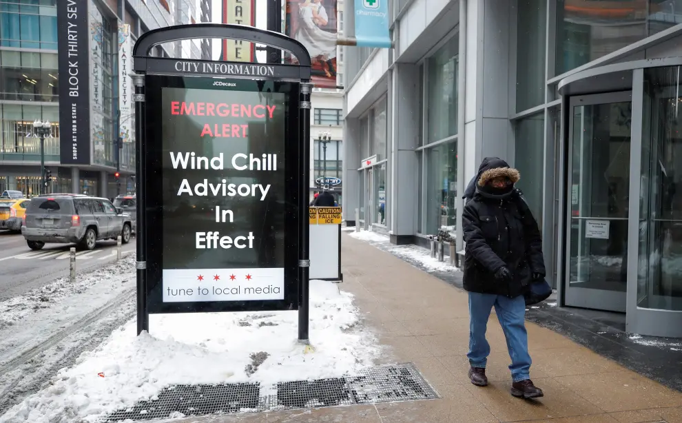 Paseos frente al frío en Chicago.
