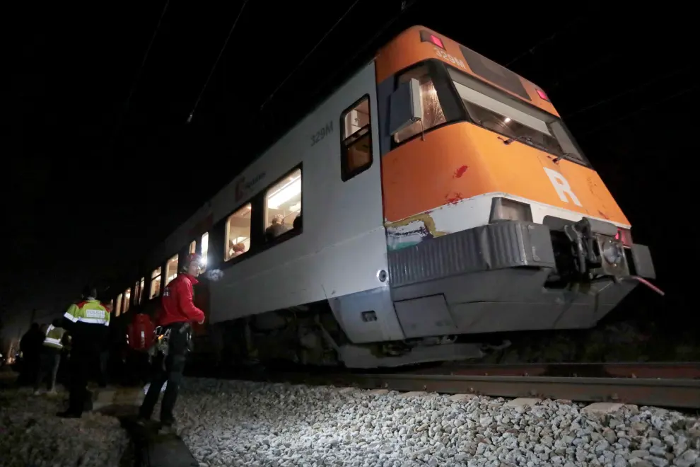 Accidente ferroviario en Barcelona