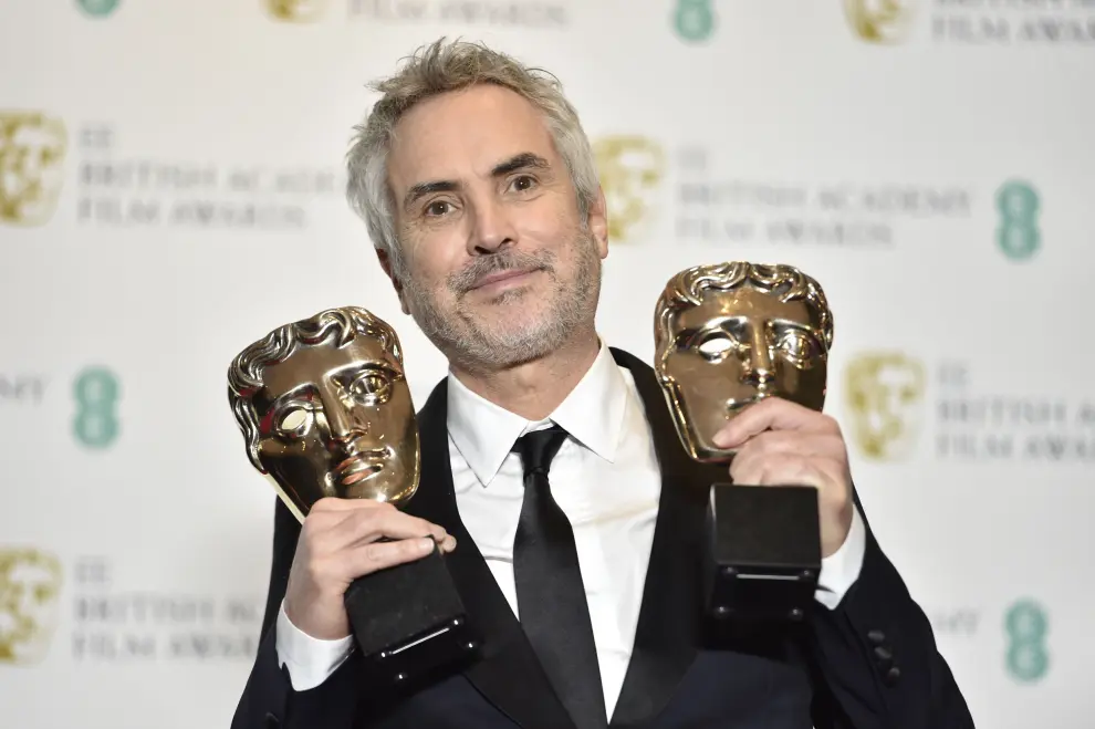 'Roma' y 'La Favorita' triunfan en los Bafta. Alfonso Cuarón