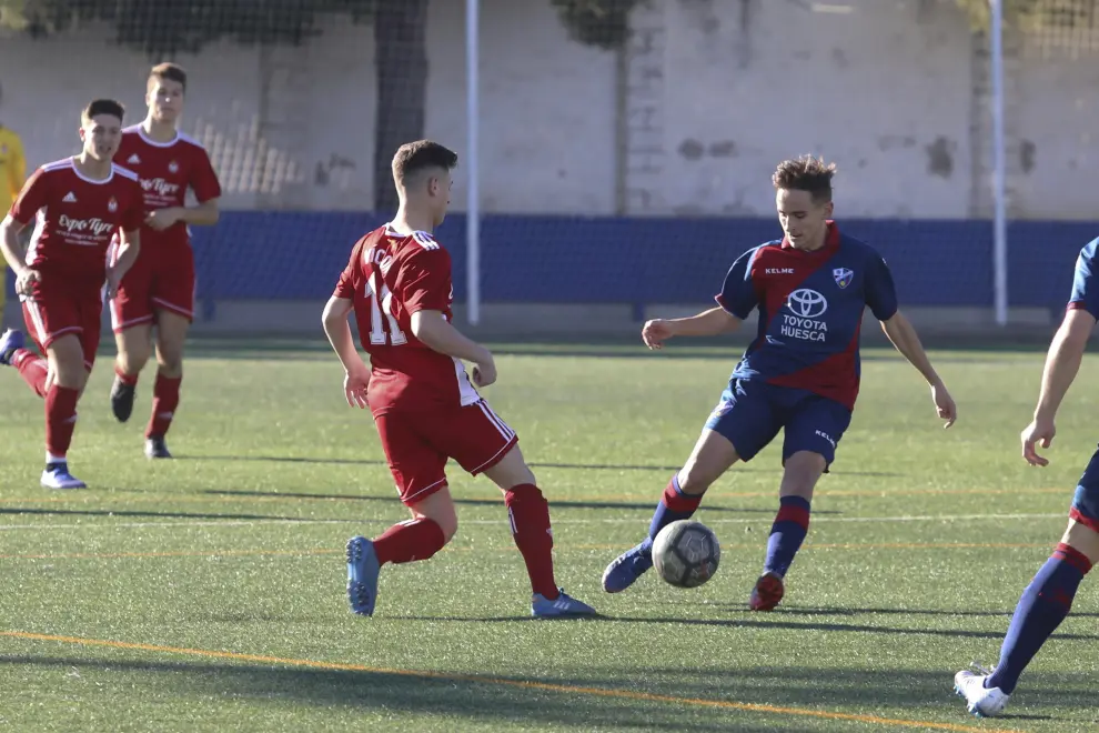 Fútbol. LNJ- SD Huesca vs. Amistad.