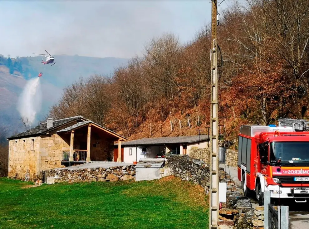 Incendios en Cantabria