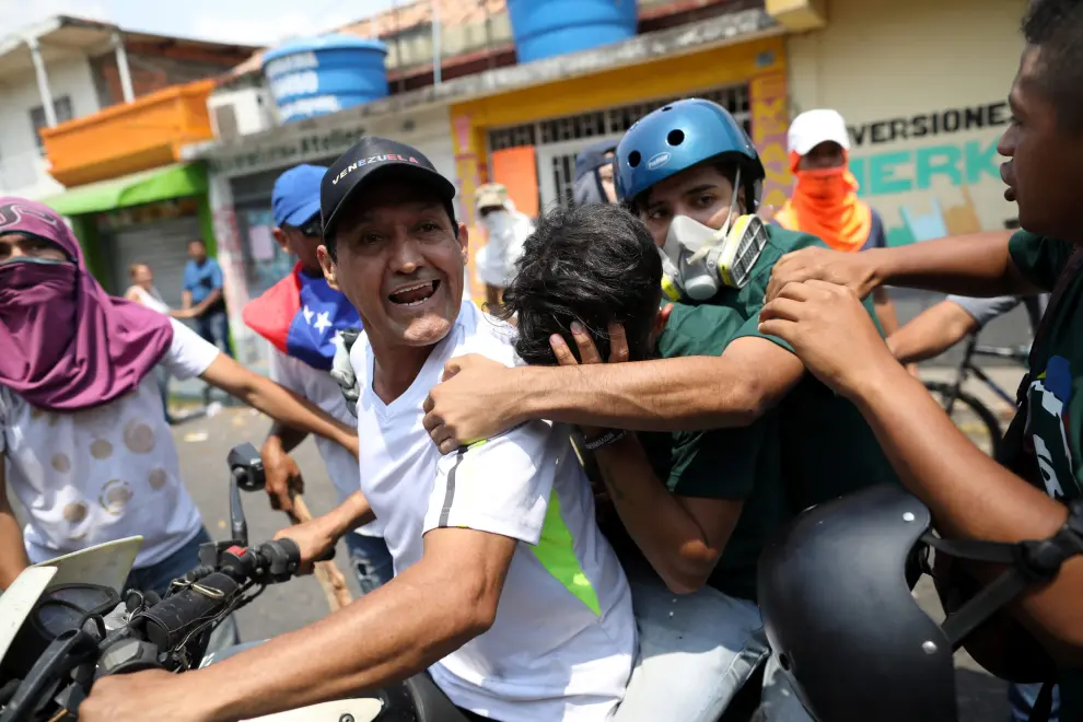 Llegada de la ayuda humanitaria a Venezuela