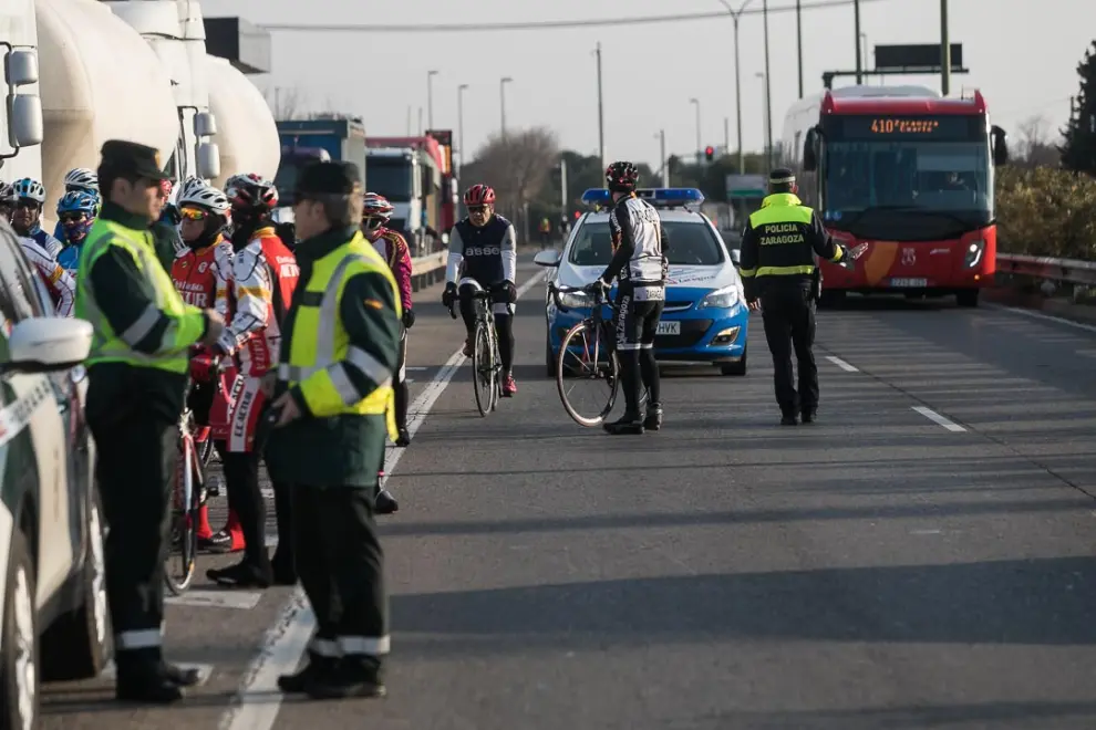 Marcha ciclista reivindicativa por una mayor seguridad vial