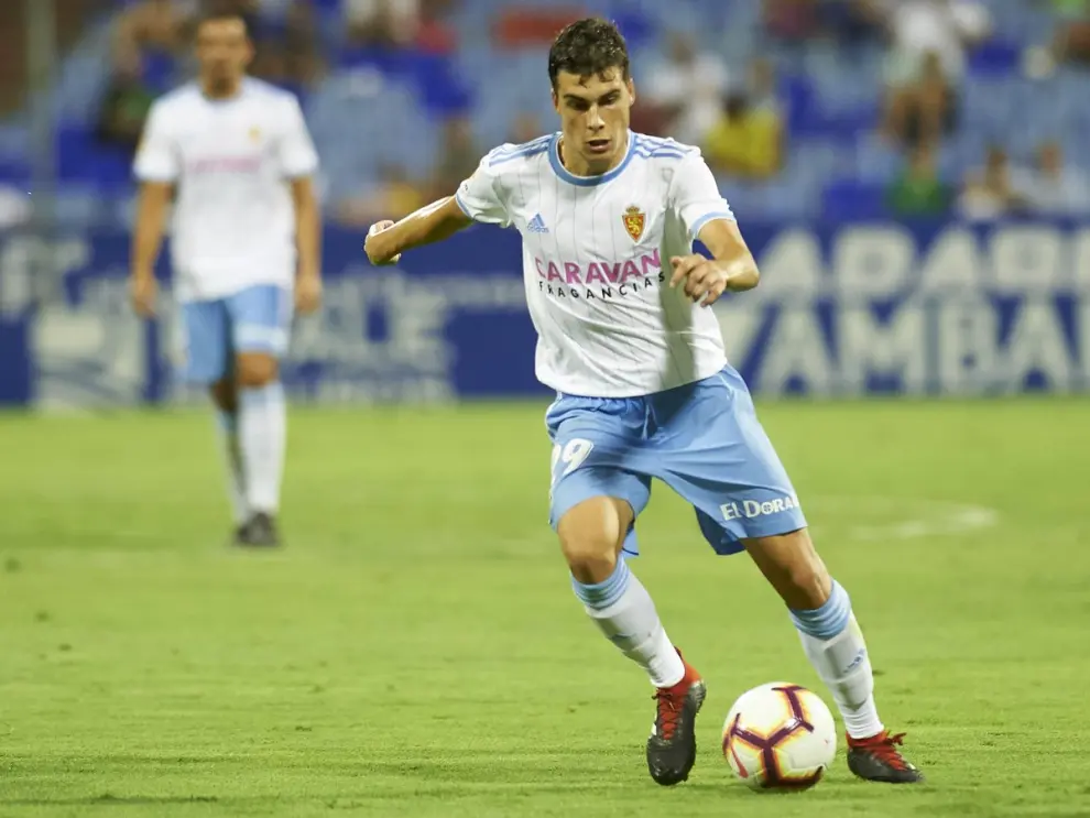 Alberto Soro, mediapunta del Real Zaragoza