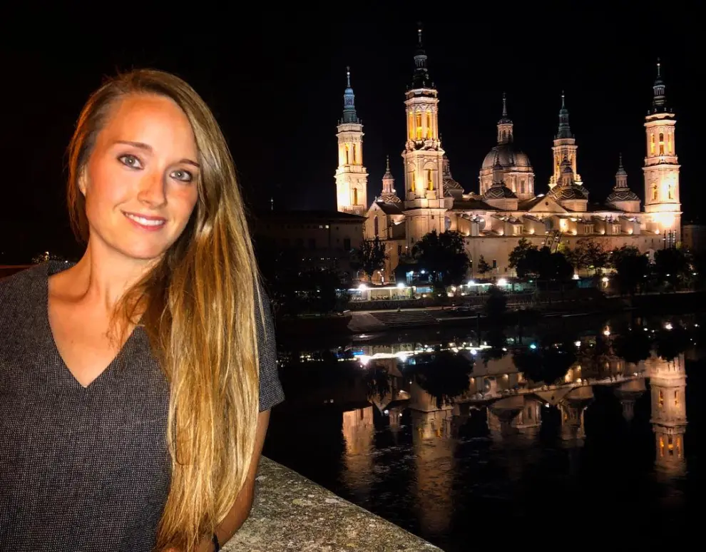 Sarah Dodd, la 'instagramer' viajera enamorada de Zaragoza