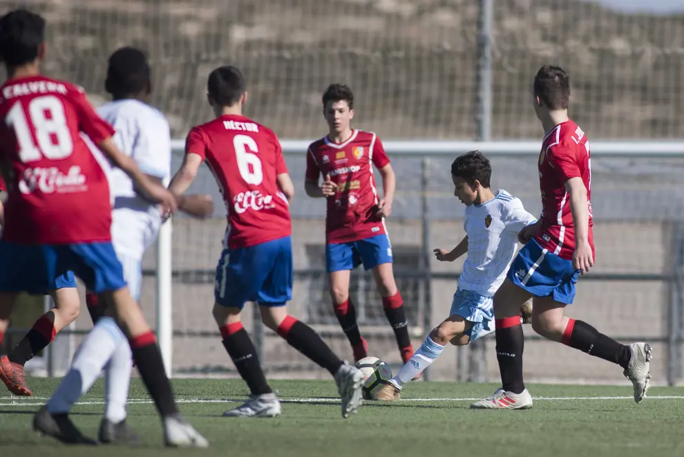 Fútbol. DH Infantil- Real Zaragoza vs. Montecarlo.