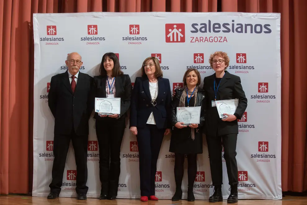 Entrega de los premios Don Bosco en el colegio Salesianos de Zaragoza