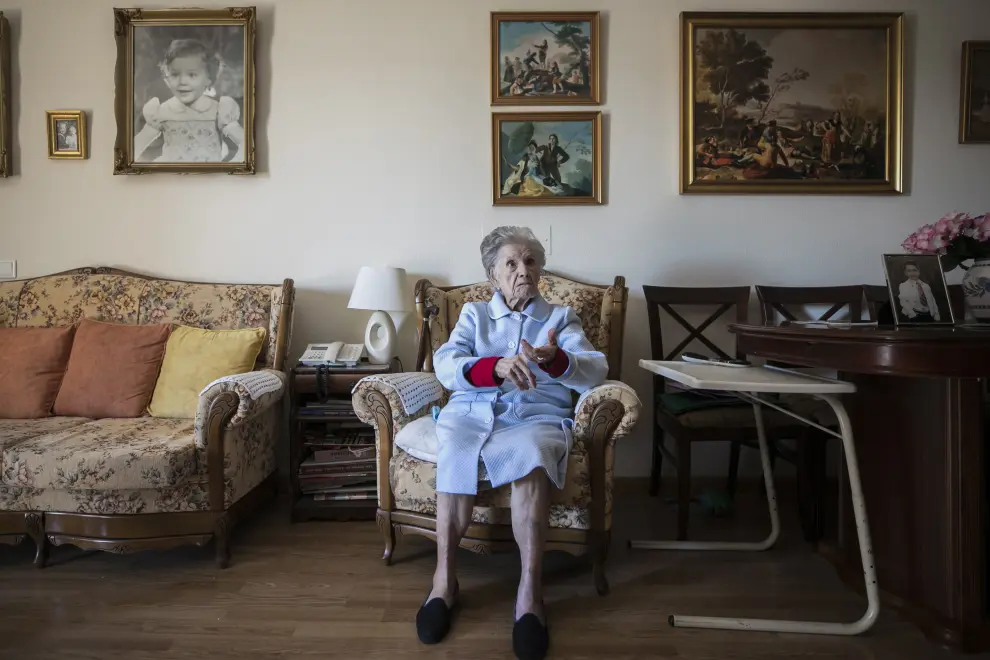 Bienvenida, 108 años y ni un día enferma