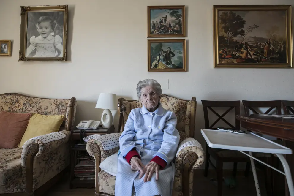Bienvenida, 108 años y ni un día enferma